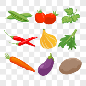 蔬菜水果彩色食物图片