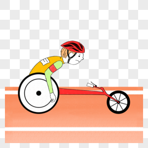 残疾奥运会轮椅竞速图片