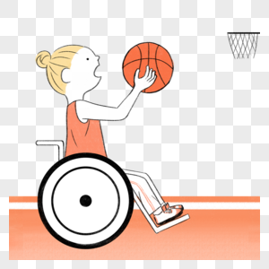 残疾奥运会轮椅篮球图片