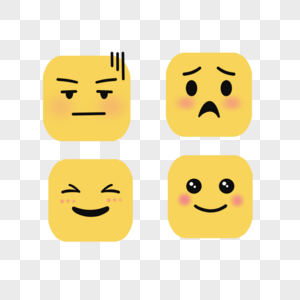 可爱黄色emoji表情图图片