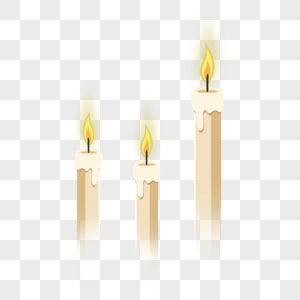 大屠杀纪念日燃烧白色蜡烛图片