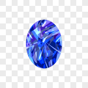 蓝色精致钻石游戏宝石图片