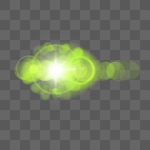绿色闪光十字抽象光效图片