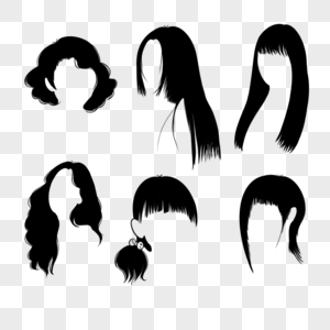 女式短发发型组合图片