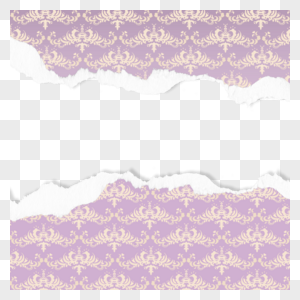 花纹撕纸复古淡紫色壁纸图片