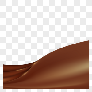 巧克力丝滑液体边框图片