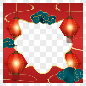 虎年新年春节纪念twibbon边框图片