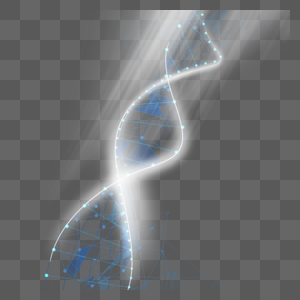 dna分子结构亮白抽象螺旋图片