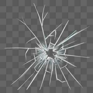 玻璃裂纹破碎玻璃碾碎的玻璃图片