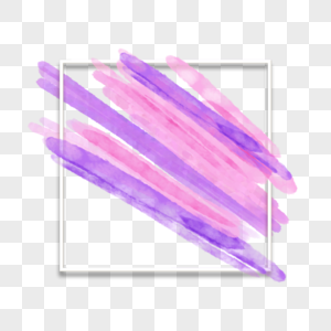 笔刷抽象粉紫色涂鸦线条图片