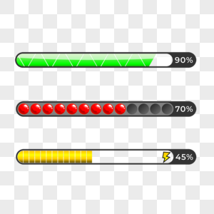 进度条游戏ui图标椭圆长条形高清图片