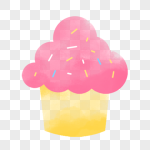 粉色冰淇淋甜点蛋糕图片