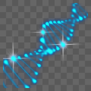 螺旋缠绕颗粒光效抽象dna图片