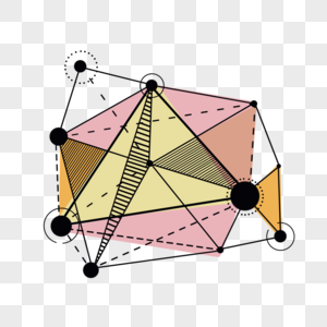 抽象几何组合图形图片