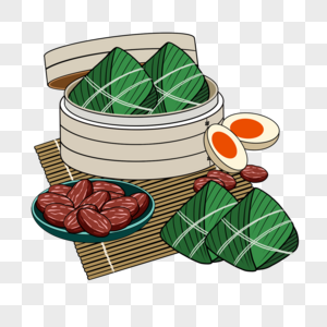 粽子红枣端午节图片