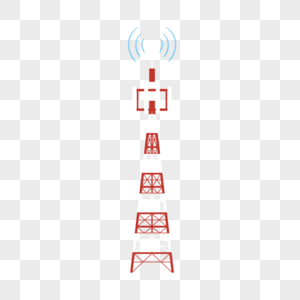 天线塔信号塔电子雷达塔高清图片