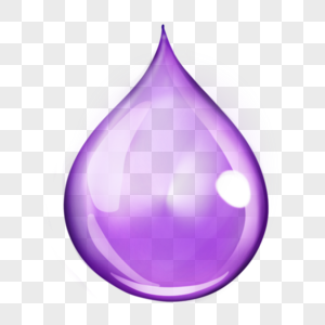水滴紫色圆润反光图案图片