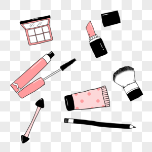 化妆品整套工具图片