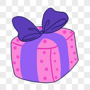 蓝紫色系生日组合蓝色蝴蝶结粉色蛋糕图片