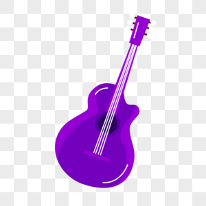 紫色国际爵士节乐器吉他图片