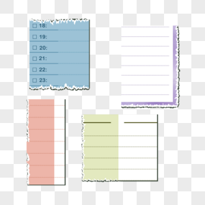 撕破的计划本纸张背景图片