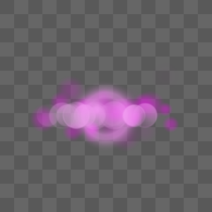紫色云朵状抽象光效图片