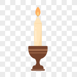 波斯新年烛台上的蜡烛图片