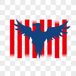 美国鹰标志图片