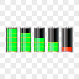 电池立体绿色光效能源图片