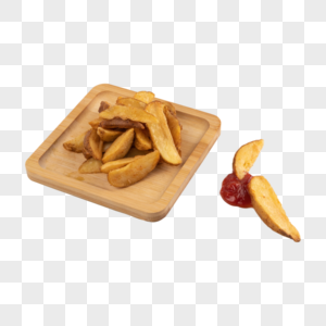薯角香味西餐膳食健康图片