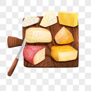 奶酪食物合集烹饪材料图片