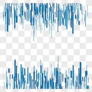 线条蓝色细密线条边框图片