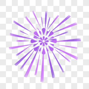紫色花瓣效果抽象水彩烟花爆炸烟火图片
