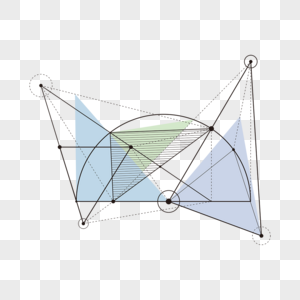 几何线条抽象组合图形图片