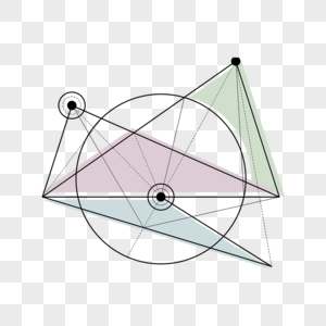 几何线条抽象组合图形图片