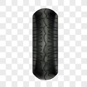 黑色线条花纹立体质感轮胎图片