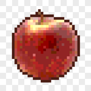 像素游戏水果仿真苹果图片