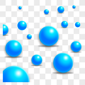 流体立体球形图片