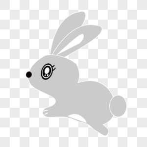 兔子矢量装饰图片