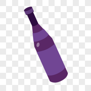 犹太教逾越节卡通餐紫色酒瓶图片