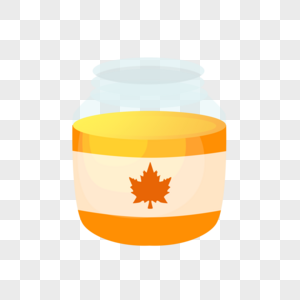 加拿大枫糖节枫叶图标杯子高清图片