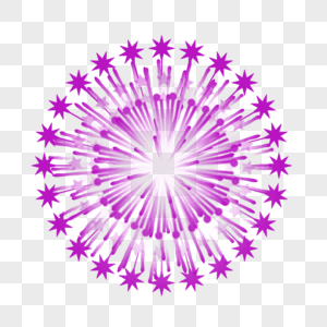 紫色光圈特效爆炸火焰效果图片
