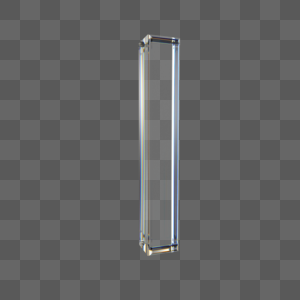 透明玻璃字母I高清图片