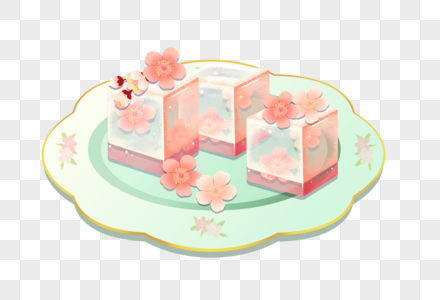 樱花冻图片