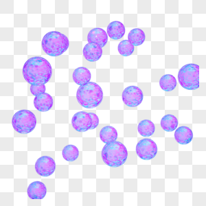 紫色酸性气泡图片