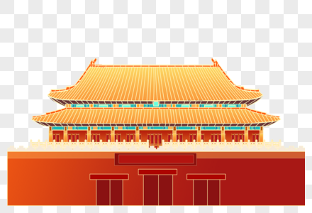 国潮建筑图片