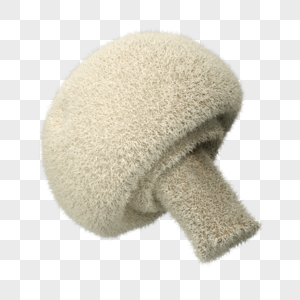 毛毡毛绒蔬菜青菜食物蘑菇模型免扣素材图片