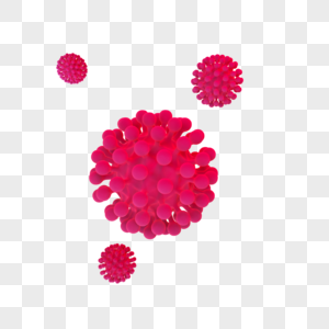 3D立体世界抗癌日细胞模型元素图片