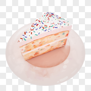 奶油糖粒蛋糕图片
