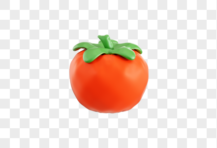 西红柿3D模型高清图片
